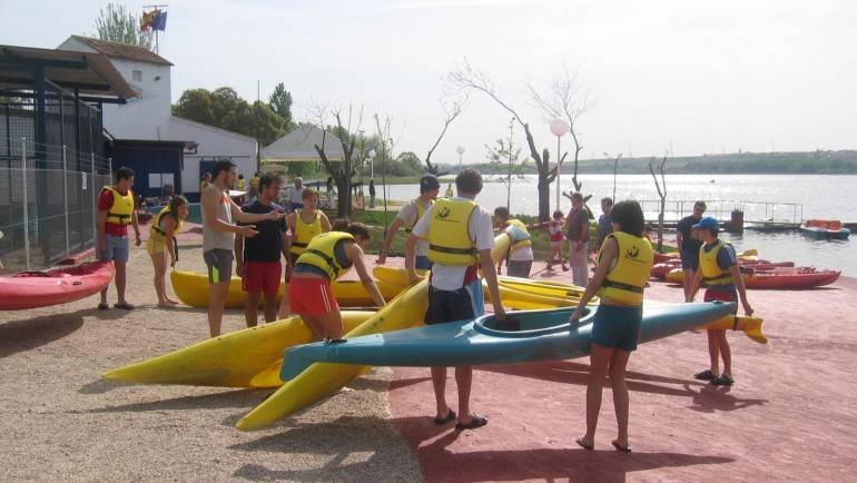 Actividades: Piragüismo con la Escuela del Deporte de la Junta de Comunidades